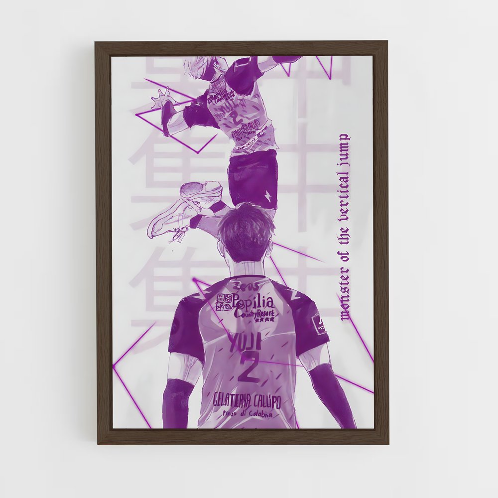 Poster Yuji nishida parfaits – affiche Volleyball (vue 5)